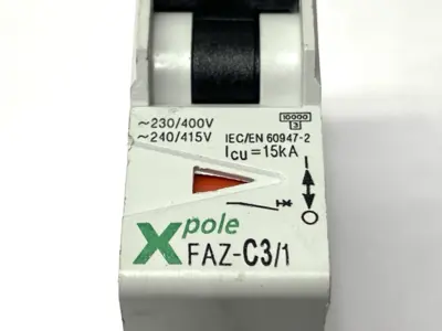Used Moeller X Pole FAZ-C3/1 Circuit Breaker Circuit Breakers Michigan US | Maverick Industrial Sales #1394237