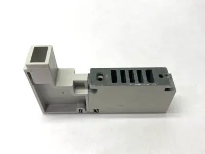 USED SMC PNEUMATIC BLANKING PLATE VALVE MANIFOLD LOT OF 4