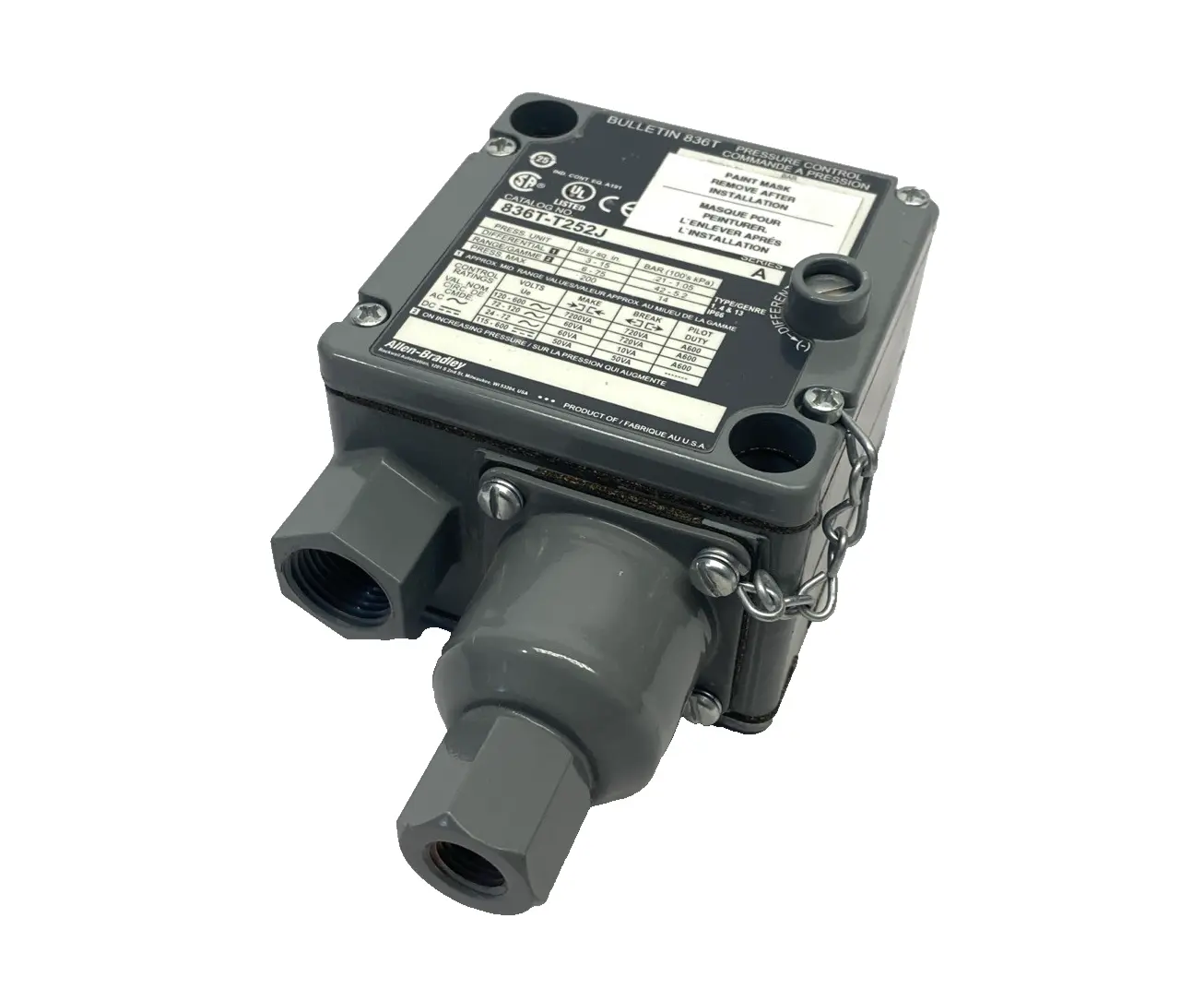 USED ALLEN BRADLEY 836T-T252J