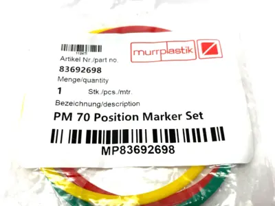 83692698 | Murrplastik  Conduit Position Marker Set 70 - New