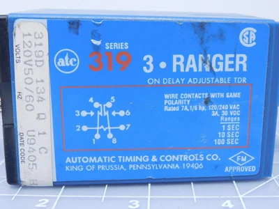 Used ATC AUTOMATIC TIMING & CONTROLS _UNKNOWN_ Relays & Switches | OCO Industrial #1692857