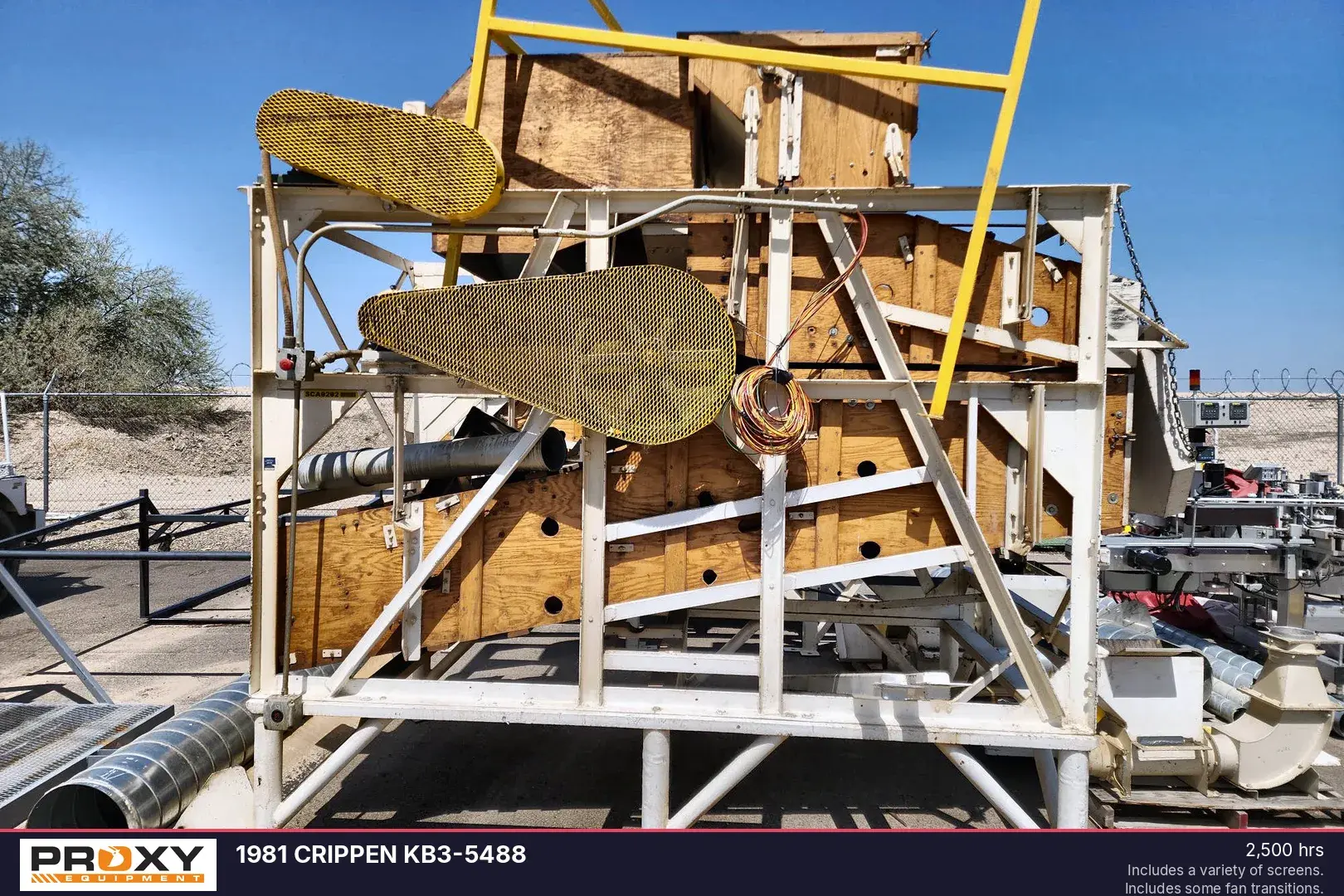 Used 1981 CRIPPEN KB3-5488 Rectangular Screeners Idaho US | Proxy Equipment #1385188