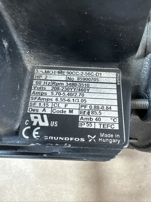 USED Grundfos SPK8-5/5 A-W-A-AUUV