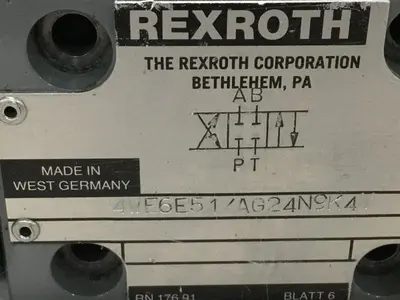 USED REXROTH 4WE6E51AG24N9K4