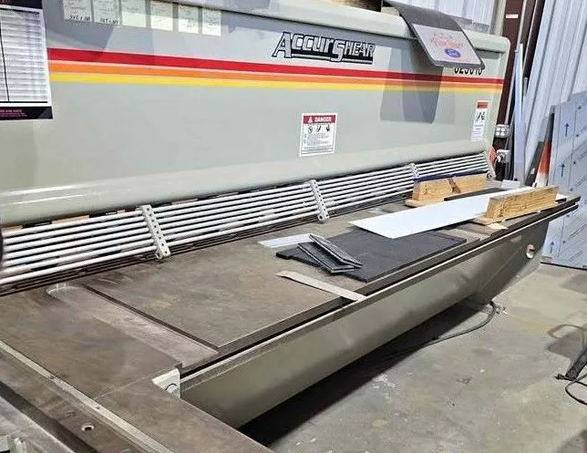 Used 2021 ACCURSHEAR 625010 Power Squaring Shears (Inch) Illinois US | Asset Exchange Corporation #1348125