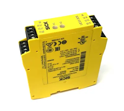 New | in-Stock Sick Safety Relay, Category 4, SIL 3 (IEC 61508) Relays & Switches Michigan US | Maverick Industrial Sales #1402124
