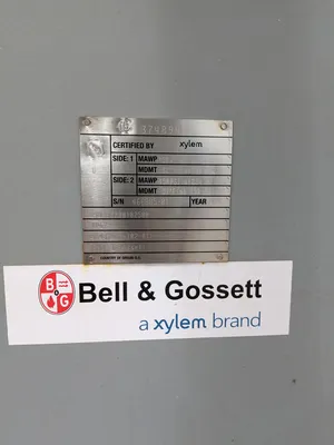 Used BELL & GOSSETT 2024 HEAT EXCHANGER FOR BOILER Plate Exchangers Michigan US | Miedema Asset Management Group #1323900