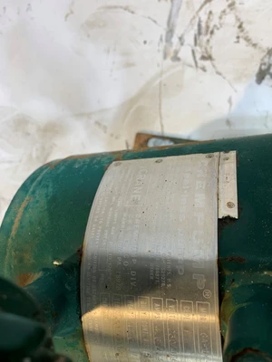 Chempump GA-1K-75HBT 1x3/4-4 Ductile Iron Pump