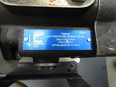 Used CONTINENTAL _UNKNOWN_ Hydraulic Power Units Indiana US | Arrow Industrial #1147431