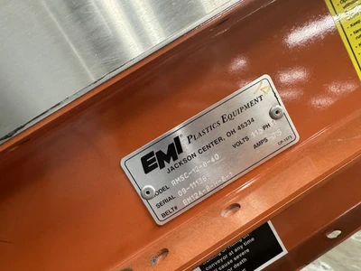 11" Wide EMI Plastics Inclined Conveyor