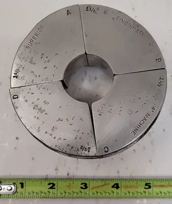 USED SUPERIOR CINCINNATI COLLET PAD
