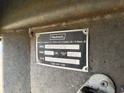 Used HAULMARK GRF85X28WT4 Gooseneck Cargo Trailers Michigan US | Miedema Asset Management Group #1577700
