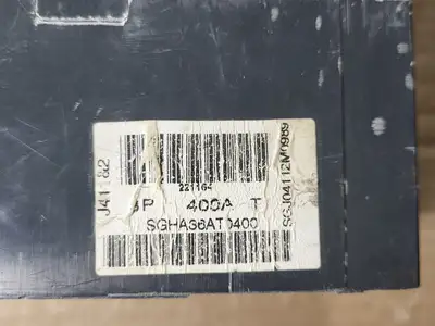Used GENERAL ELECTRIC SGHA36AT0400 Switchgears British Columbia CA | Lenmark #409214