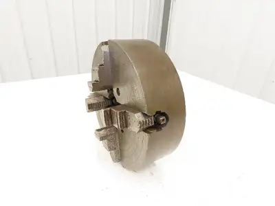 TR Almond MFG Model-40 4-Jaw Adjustable Independent Metal Lathe Chuck 10" OD
