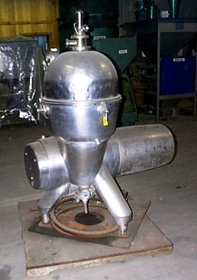 (2) De Laval 525 warm milk separators, CS/SS bowl liner.