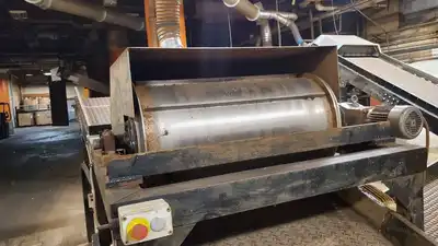 36″ Industrial Magnetics Drum Magnet
