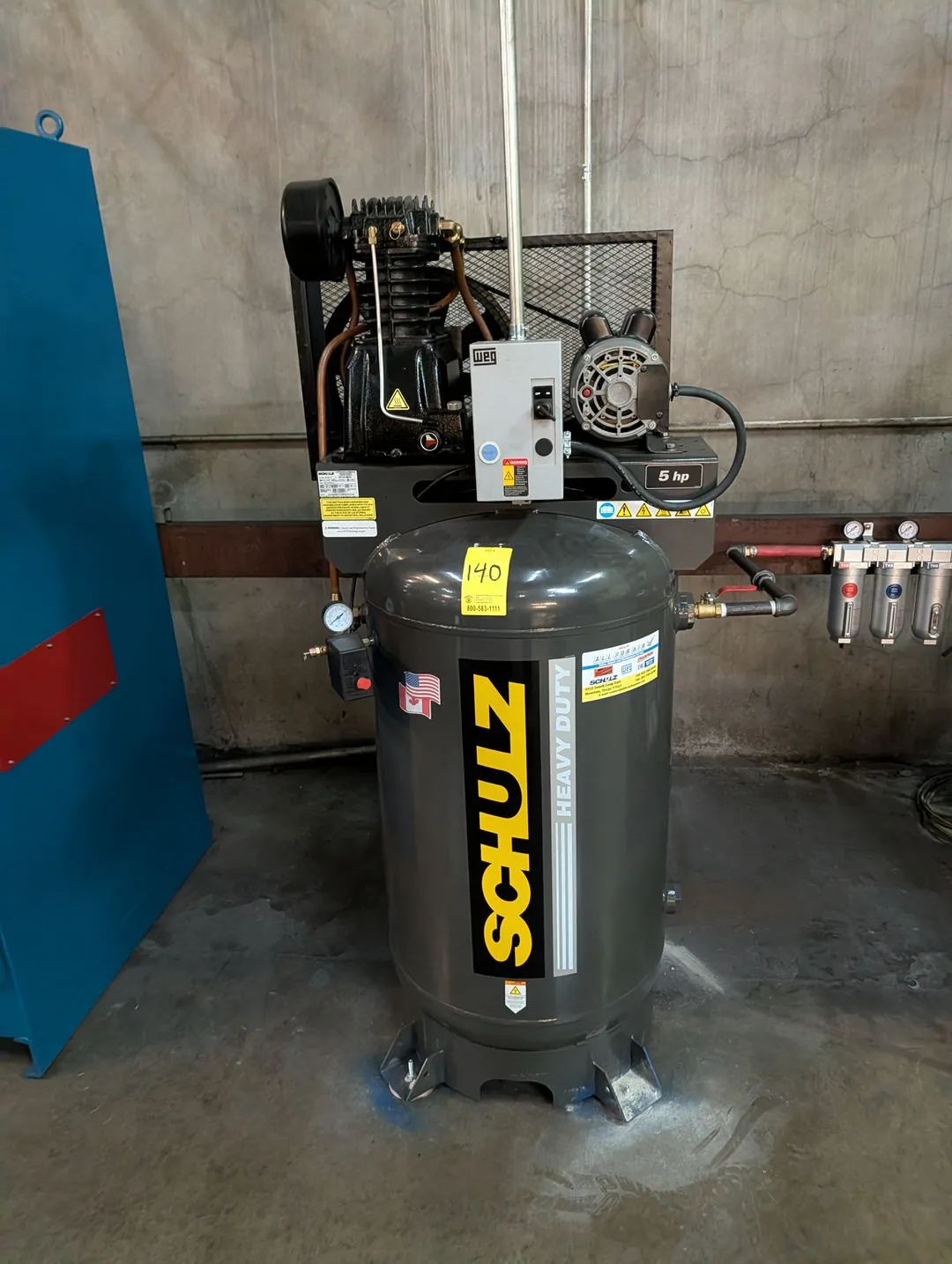 Used _UNKNOWN_ _UNKNOWN_ Tank Mounted Air Compressors Texas US | IRS Auction #1320764