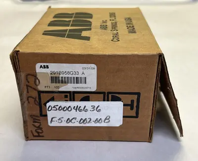 New | in-Stock ABB 291B958G33 Miscellaneous Equipment (Electrical & Power) Ohio US | Surplus Asset Holdings #1309775