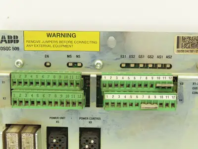 ABB DSQC 509 Connector Base Panel Unit 3HAC5687