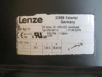Used LENZE 19S35-RSOF3-ZOGO-KS5F42N-ROSU Motors (misc) Texas US | Aucto #1307114