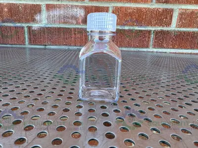 NEW CASE OF 60 - THERMO 2015-0060 NALGENE SQUARE POLYCARBONATE BOTTLES 60 ML