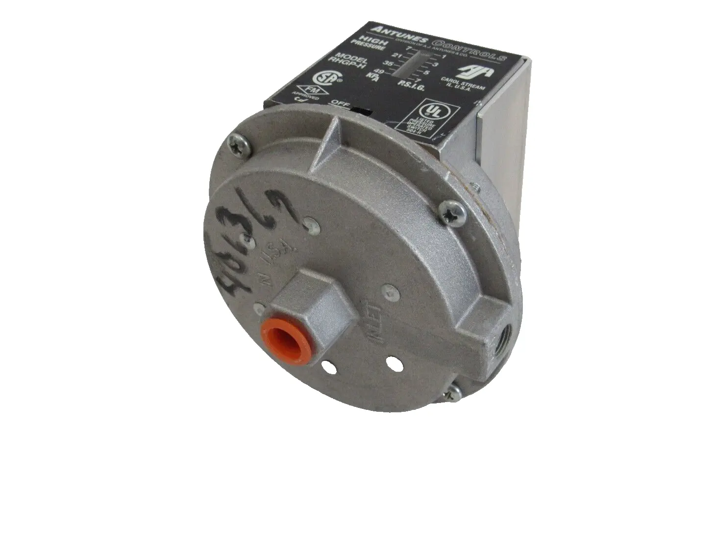 NEW ANTUNES CONTROLS RHGP-H PRESSURE SWITCH RHGPH