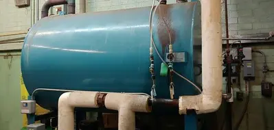 2001 Superior boiler 400 HP 150 PSI fire tube boiler steam boiler