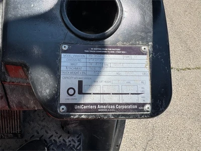 Used NISSAN "MP1F2A25LV" Liquid Propane Forklifts Illinois US | MachineryMax #1337453