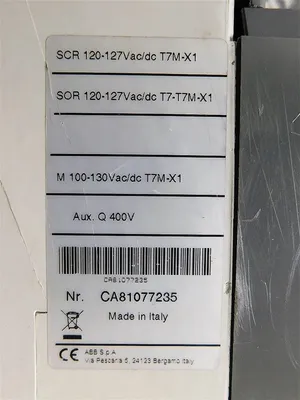 ABB Tmax T7L-D 1200 M Molded Case Switch 600V 3 Pole 50-60 Hz 40°C Used