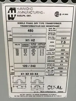 USED HAMMOND FW7P