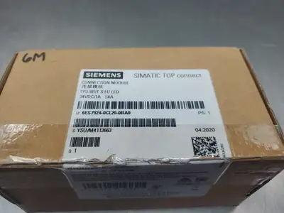 Siemens 6ES7924-0CL20-0BA0 Simatic Top Connect Module, 24VDC, 1A. 4D-42