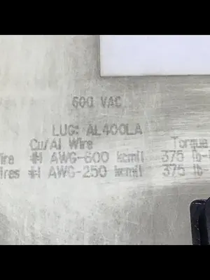 USED SQUARE D LAL3640035M