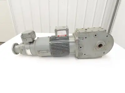 Bauer NPK830CFG00-111/200T-B-S Brake Gearmotor 165rpm 18:1 750W 85V w/Tacho