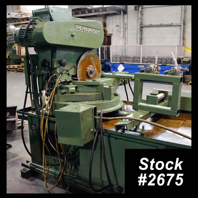 Used TRENNJAEGER VC 400HA Circular Cold Saws Ohio US | Universal Tube & Rollform Equipment Company #280408