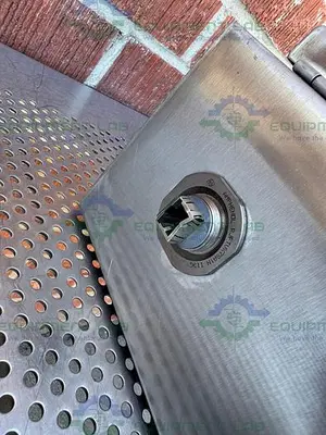 USED SCE STAINLESS STEEL INDUSTRIAL ENCLOSURE 7" X 20" X 24"