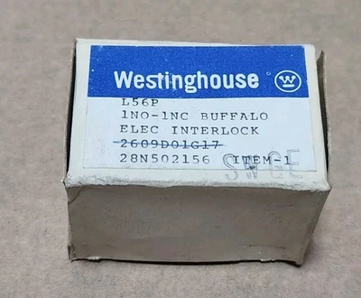 NEW Westinghouse 2609D01G17