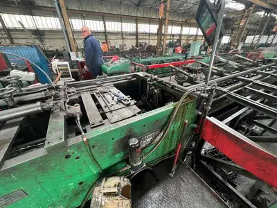Used SAMUEL PLATT BRIGHT BAR DRAWING, STRAIGHTENING & SAWING LINE (14722) Draw Benches Connecticut US | Machinery International LLC #1557867