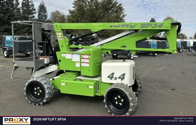 Used 2026 NIFTLIFT SP34 Articulating Boom Lifts California US | Proxy Equipment #1426018