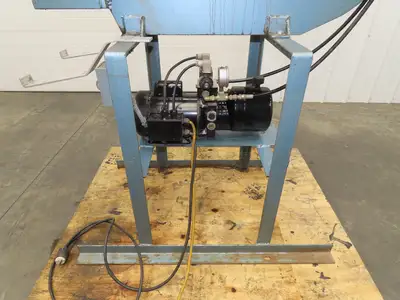 Kidder DP-24-S Hydraulic Punch Press 24" Deep Throat C Frame 120V