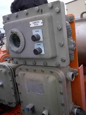 Alfa-Laval DMNX 418B-31G XP oilfield skid, 316SS.
