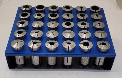 USED HARDINGE 5C COLLET SET