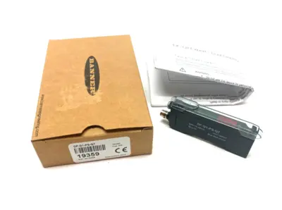New | in-Stock Banner Engineering Expert Dual Display Fiber Amplifier 4-pin M8 Inte. QD Photoelectric Sensors Michigan US | Maverick Industrial Sales #1424599
