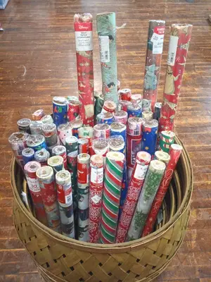 Huge lot of Variety Christmas Wrapping Paper
