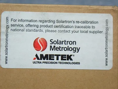 NEW AMETEK SOLARTRON AF050