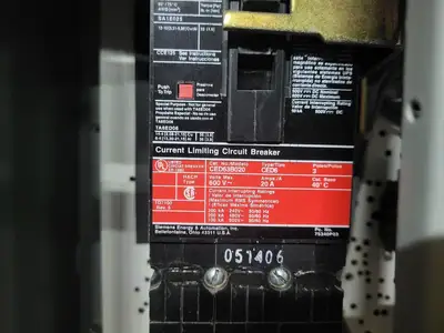Feeder Circuit Breaker MCC Bucket 20A