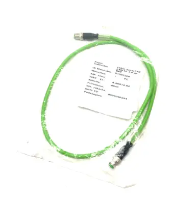 NEW BECKHOFF DOUBLE ENDED ETHERCAT POWER CABLE 1M