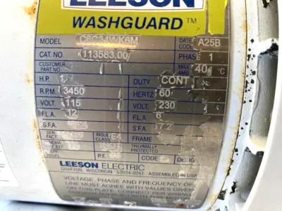 80-C51ABSSSCSXSAF5-C011AI | MTH Pumps  Close Coupled Centrifugal Pump C51AB SHI - Used