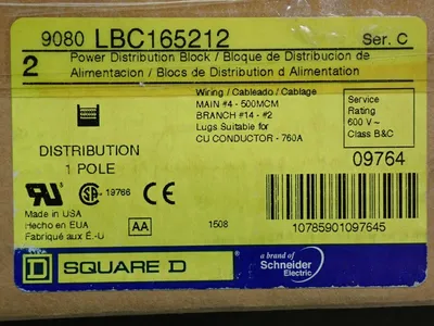 NEW SQUARE D LBC165212