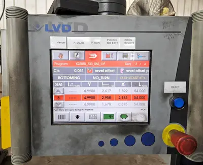 220 TON x 157" LVD STRIPPIT PPS 220/40 CNC HYDRAULIC PRESS BRAKE