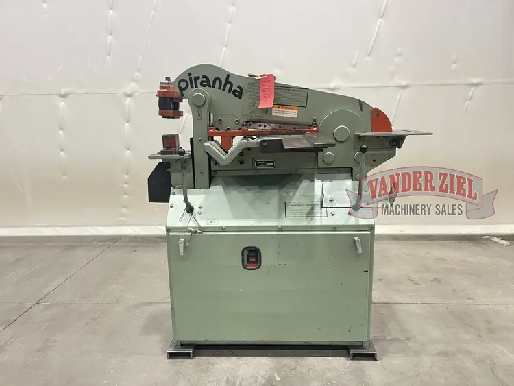 Used PIRANHA P36 Ironworkers Michigan US | Vander Ziel Machinery Sales #480475